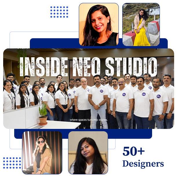 Team photo and collage of Neo Studio