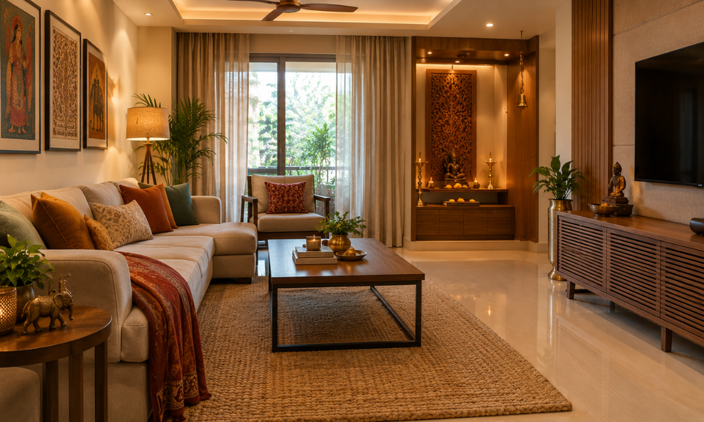 Indian Character Into Modern Interiors