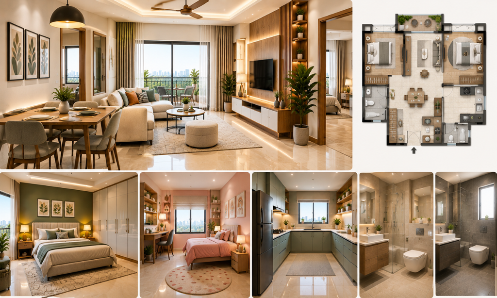 2 BHK Interior Design