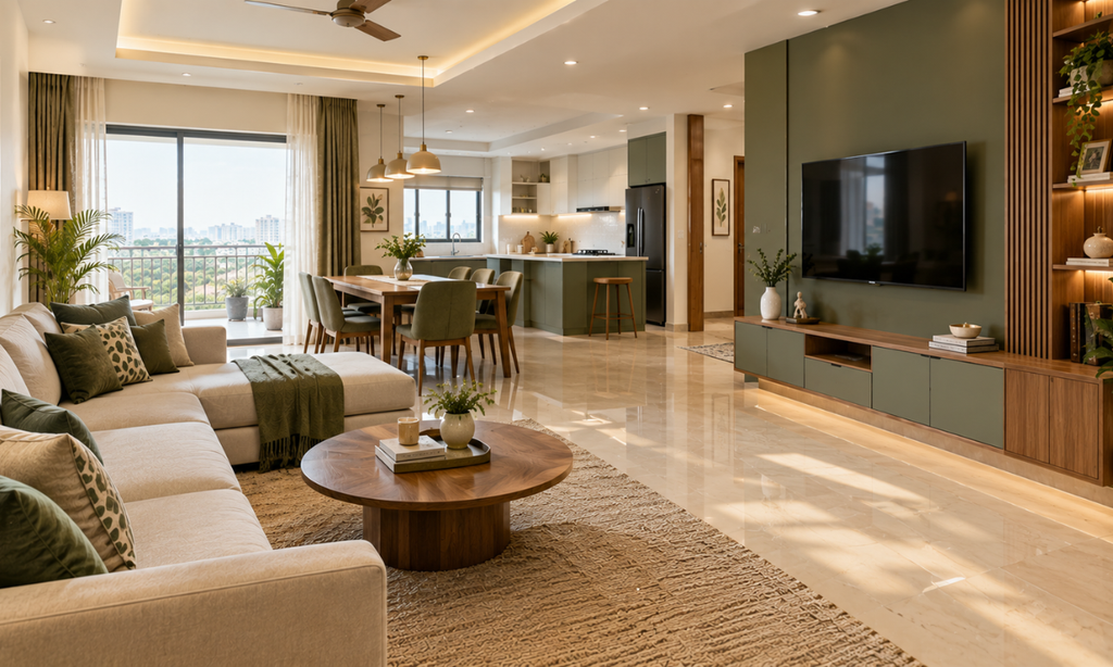 3 BHK Interior Design