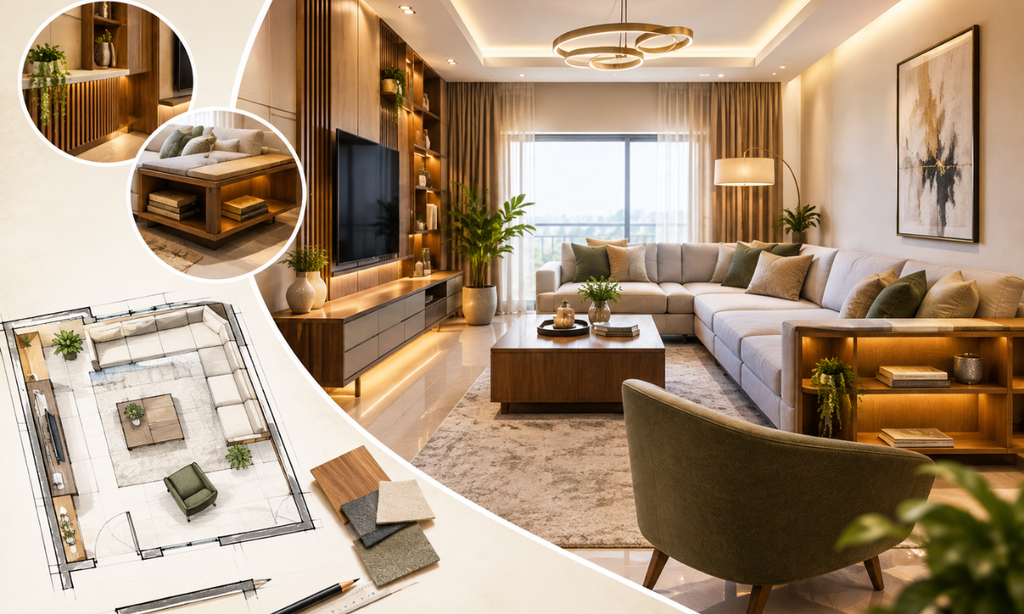 Bespoke furniture and customised home interior layouts